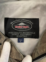 クシタニ KUSHITANI バイカージャケット レージングジャケット 茶 ジャケット ベージュ Lサイズ 101MT-5225