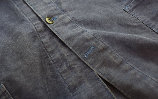 ヴィンテージ  Vintage 50's 60's FRENCH WORK MOLESKIN JACKETフレンチワーク モールスキンジャケット ジャケット ブルー 103MT-2971