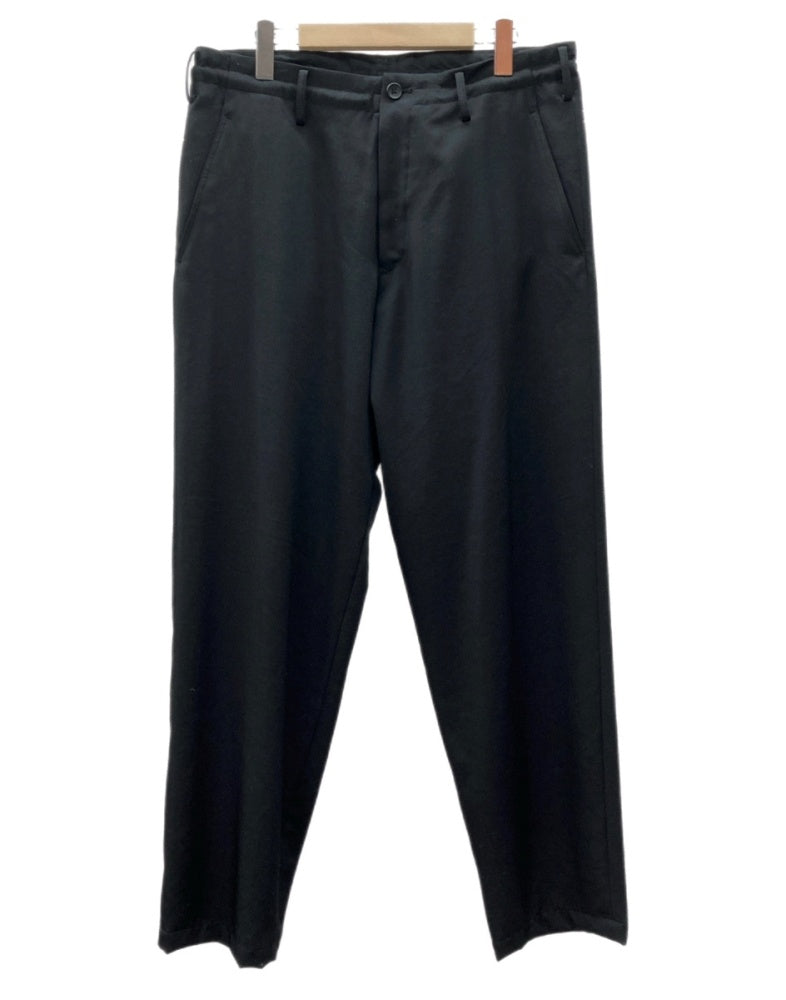 ヨウジヤマモト Yohji Yamamoto POUR HOMME WOOL GABARDINE PANTS