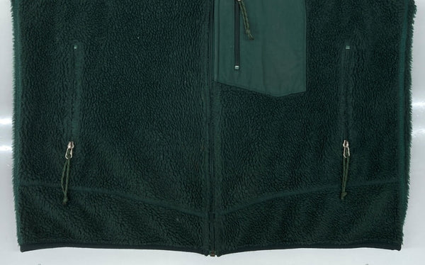 パタゴニア Patagonia 90s CLASSIC RETRO-X JACKET クラシック レトロ ジャケット ボア ジップアップ アウトドア USA製 緑 23055 ジャケット ロゴ グリーン XLサイズ 104MT-1737