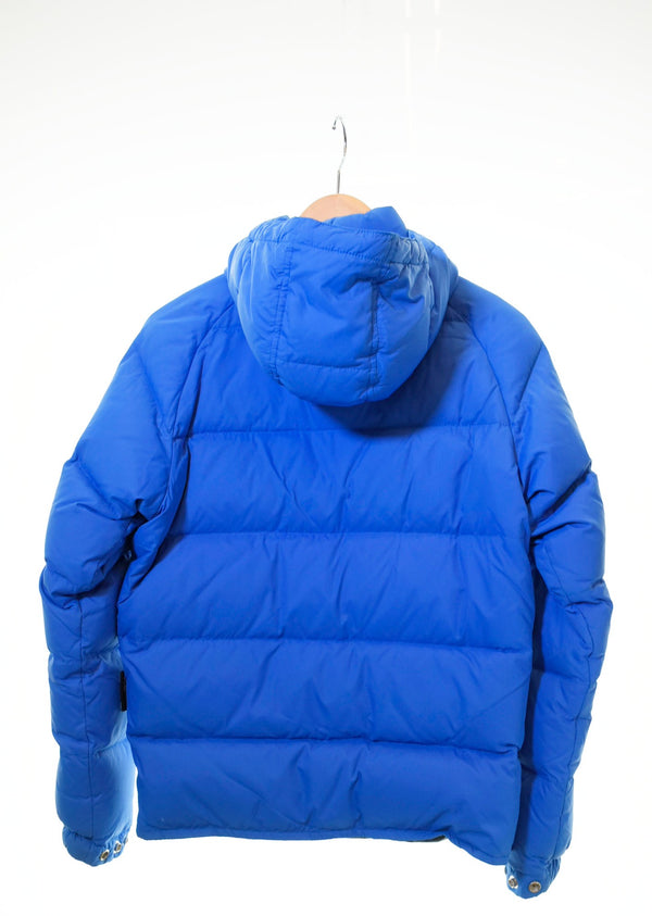 アベイシングエイプ   A BATHING APE Down jacket ダウンジャケット 青  1860-141-004 ジャケット 無地 ブルー Sサイズ 103MT-623