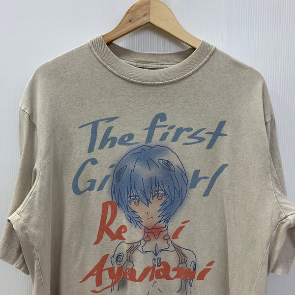 メゾンスペシャル MAISON SPECIAL EVANGELION Prime-Over Crew Neck T-Shirt 11251411234 Tシャツ ベージュ 0サイズ 201MT-4485
