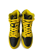 ナイキ NIKE ダンク ハイ Dunk High "Black/Varsity Maize" CZ8149-002 メンズ靴 スニーカー ロゴ イエロー 28cm 201-shoes840