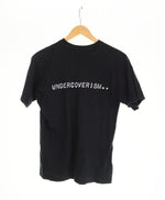 アンダーカバー UNDERCOVER 魔女期 グランジ・イズ・アライブ プリント 半袖Tシャツ 黒 Tシャツ ブラック Mサイズ 103MT-2393