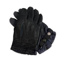 デンツ DENTS 革手袋 レザーグローブ イングランド製 黒  手袋・アームウォーマー メンズ手袋 ブラック 101G-240