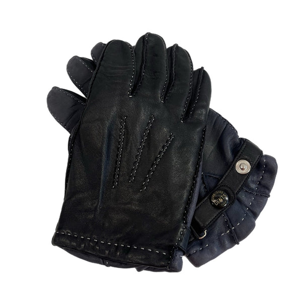 デンツ DENTS 革手袋 レザーグローブ イングランド製 黒  手袋・アームウォーマー メンズ手袋 ブラック 101G-240