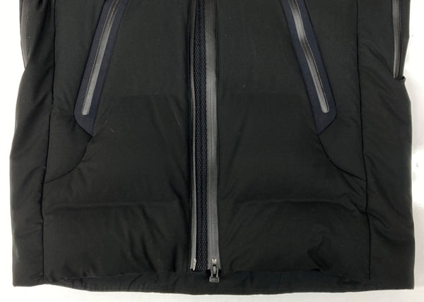 デサント DESCENTE MOUNTAINEER マウンテニア Mizusawa Down 水沢ダウン ALLTERRAIN ダブルジップ アウター 黒 DAMSGK30U ジャケット ロゴ ブラック Mサイズ 104MT-2140