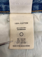 フィアオブゴッド FEAR OF GOD 5th Fifth Collection Selvedge Denim フィフス コレクション セルビッチ デニム 青 無地 184103 デニム ブルー TWENTY EIGHT 104MB-326