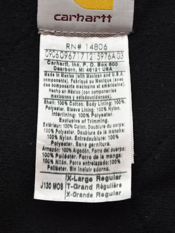 カーハート Carhartt 00s Carhart アクティブジャケット J130 ジャケット グリーン LLサイズ 103MT-2569