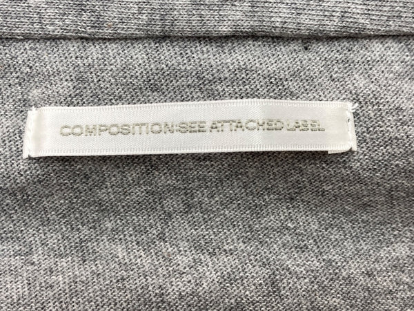 ワイズ Y's ヨウジヤマモト Yohji Yamamoto コンポジション シーアタッチドレーベル ボタンカーディガン COMPOSITION SEEATTACHEDLABEL GRAY YO-T83-072 カーディガン グレー SIZE2 104LT-164