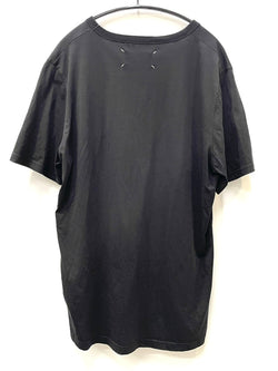 メゾン マルタン マルジェラ Maison Martin Margiela Vネック 無地 TEE S50GC0388 52 Tシャツ ブラック 601MT-56