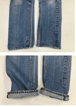リーバイス Levi's 80's 80年代 501 黒カン 赤耳 ボタン裏524 赤タブサークルR VINTAGE ヴィンテージ デニム ブルー W33L38 101MB-706