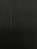 ヨウジヤマモト Yohji Yamamoto BLACK Scandal LOGO ZIPUP PARKER ロゴ ジップアップ パーカー フーディ スウェット 黒 HC-T92-993 サイズ 3 パーカ 刺繍 ブラック 104MT-2220