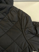 マッキントッシュ MACKINTOSH 裏ボア 中綿コート キルティング ジャケット フード付き コート ブラック サイズ36 101LT-151