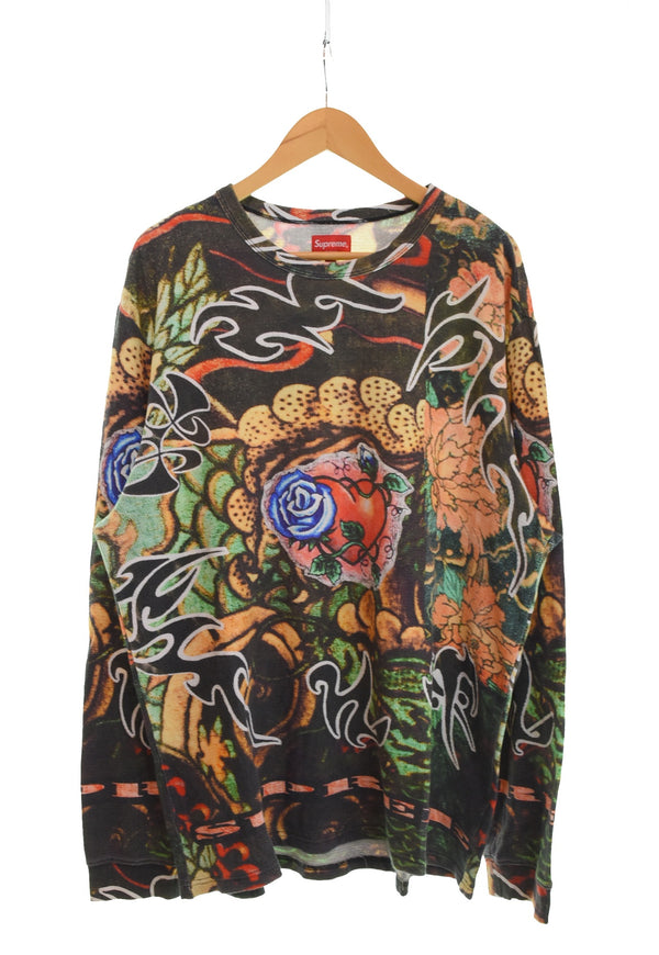 シュプリーム SUPREME 22ss Sacred Heart Waffle L/S Top セイクリッドハートワッフルロングスリーブトップ ロンT マルチカラー Lサイズ 103MT-3389