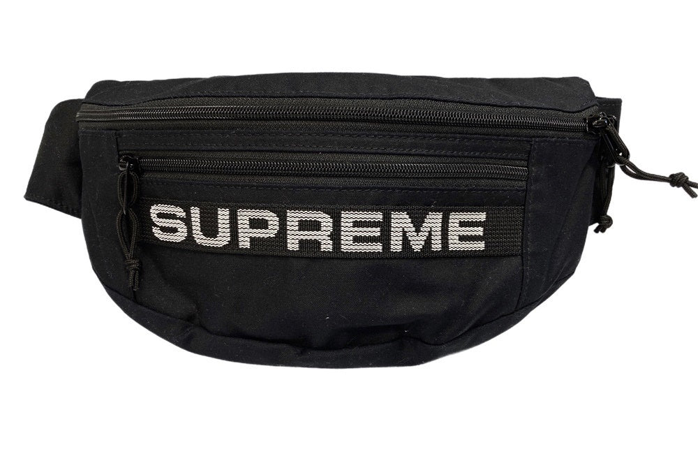 シュプリーム SUPREME Field Waist Bag Black 23SS 黒 バッグ メンズバッグ ボディバッグ・ウエストポーチ ロゴ  ブラック 101bag-117