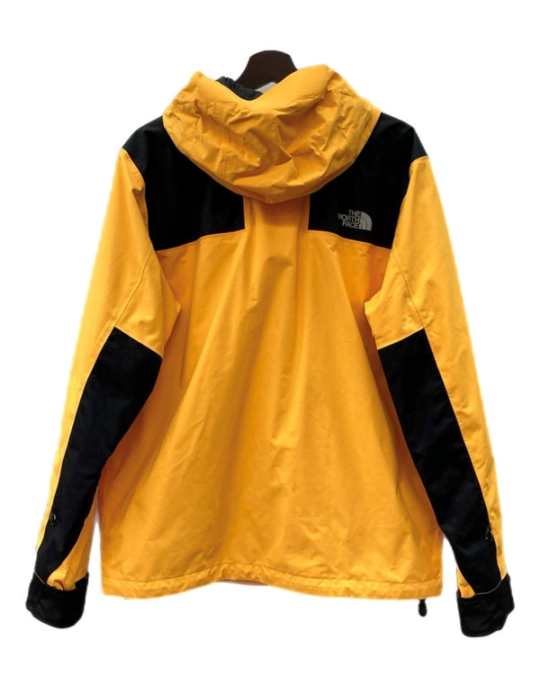 ザノースフェイス THE NORTH FACE MOUNTAIN PARKA マウンテン パーカー ダブルジップ フーディ アウトドア アウター ジャケット 黄 NF0A3BCD ジャケット ロゴ イエロー Mサイズ 104MT-2195