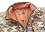 パタゴニア PATAGONIA クラシックレトロ X カーディガン ブルズアイ柄 総柄 ジャケット ブラウン 103MT-1834
