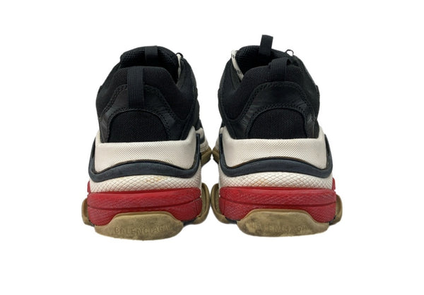 バレンシアガ BALENCIAGA ジャンク品 Triple-S Trainers トリプル エス トレーナー トリエス ダッド シューズ 40 黒 533882 メンズ靴 スニーカー ブラック 26.5cm 104S-914