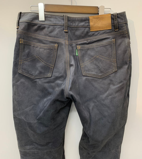 【曜日割引対象外】 クシタニ KUSHITANI exalito EXPLORER JEANS レザーパンツ Lot 13009 ボトムスその他 ブラック 31サイズ 201MB-781 VB