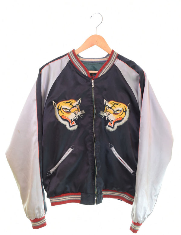 テーラー東洋 TAYLOR TOYO リバーシブルスカジャン 虎刺繍 龍刺繍 富士山 M18425 ジャケット マルチカラー Lサイズ 103MT-2816