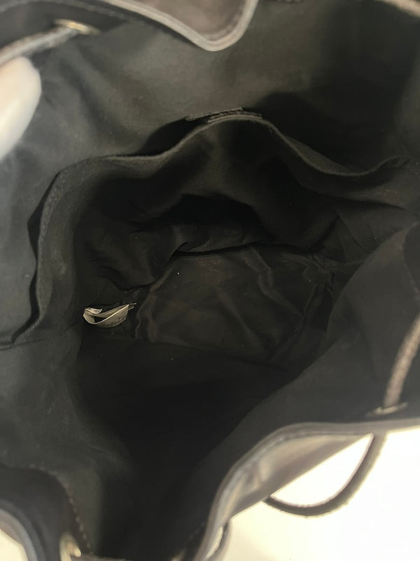 ディガウェル DIGAWEL カウレザー バケツバックパック 黒 バッグ メンズバッグ バックパック・リュック ブラック 101bag-190