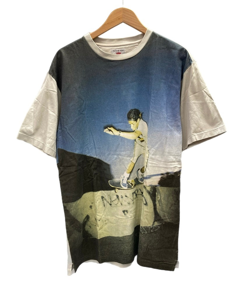 シュプリーム SUPREME BILL THOMAS ビルトーマス photoT フォトT プリントTシャツ Tシャツ ブルー Lサイズ  101MT-3157 | 古着通販のドンドンサガール