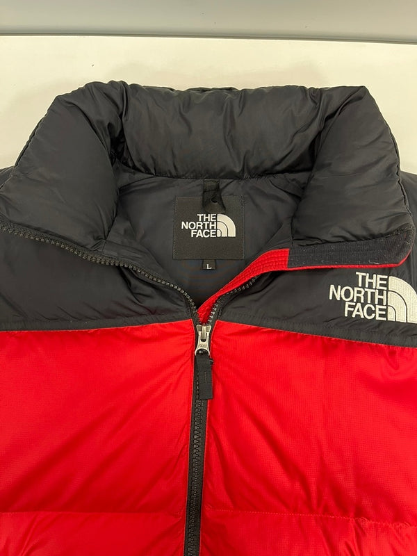 ノースフェイス THE NORTH FACE Nuptse Jacket ヌプシジャケット ダウンジャケット 赤 ND91841 ジャケット レッド Lサイズ 101MT-5370