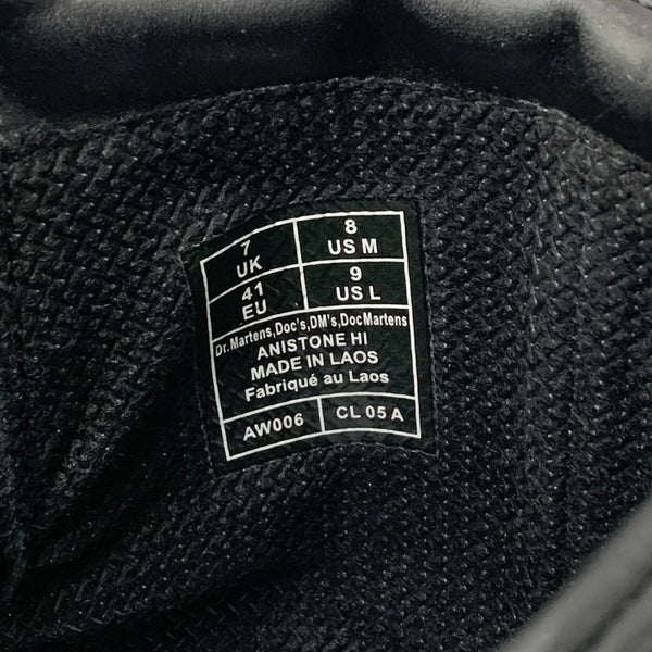 ドクターマーチン Dr.Martens ANISTON HI リガーブーツ 32199001 メンズ靴 ブーツ エンジニア ブラック UK7サイズ 201-shoes1481