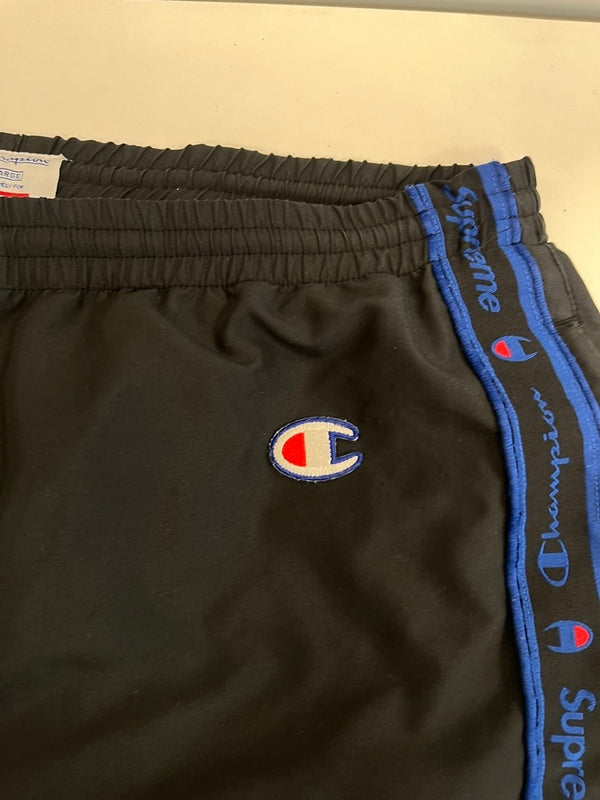 シュプリーム SUPREME チャンピオン Champion ウォームアップパンツ サイドライン ボトムスその他 ネイビー LLサイズ XL 101MB-672