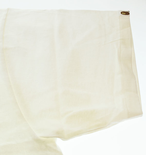 アベイシングエイプ A BATHING APE   ビッグ 猿顔プリント 半袖 クルーネック Tシャツ 3XL Tシャツ ホワイト 4Lサイズ 103MT-2802