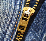 ダブルアールエル RRL 90s ストレートデニムパンツ TALONジッパー デニム ブルー 103MB-441