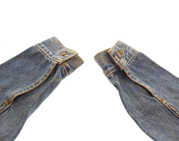 リーバイス Levi's 90s 70505-0217 デニムトラッカージャケット Made in USA 90's USA製 ボタン裏715 38 ジャケット ブルー 103MT-3560