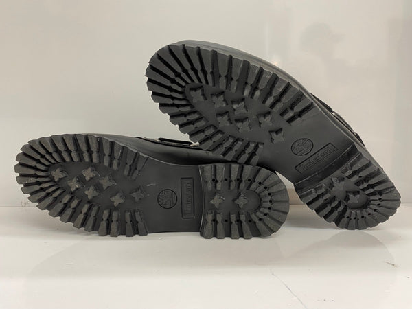 ティンバーランド Timberland AUTHENTIC 3 EYE LUG モカシン TB-0A64PK-001 メンズ靴 ローファー ブラック 26.5cmサイズ 201-shoes1255