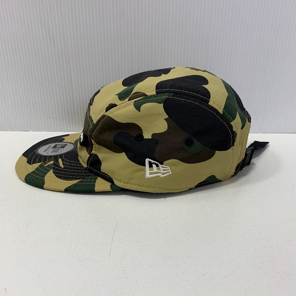 【中古】アベイシングエイプ A BATHING APE ニューエラ NEW ERA コラボ 001CPH301015X 帽子 メンズ帽子 キャップ マルチカラー フリーサイズ 201goods-660