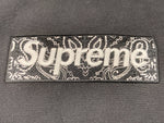 シュプリーム SUPREME 19AW Bandana Box Logo Hooded Sweatshirt バンダナ ボックス ロゴ フーデッド スウェットシャツ 黒 パーカ 刺繍 ブラック Lサイズ 104MT-649