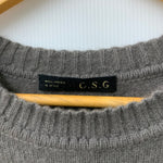 カレンソロジー Curensology ニット セーター カシミヤ100％ セーター ブラウン フリーサイズ 201LT-438