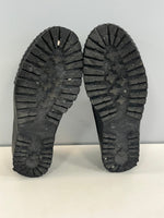 ヨウジヤマモト プールオム Yohjiyamamoto Pour Homme C/CANVAS B LOW TOP SNEAKER 2023SS コットンキャンバス ローカット タンクソール 厚底 メンズ靴 スニーカー ブラック SIZE 3 26.5cm 101sh-2034