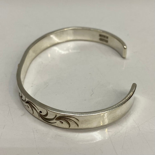 【曜日割引対象外】 【中古】アリゾナフリーダム ARIZONA FREEDOM 太陽神 唐草 石付き メンズジュエリー・アクセサリー バングル シルバー 201goods-614 VB