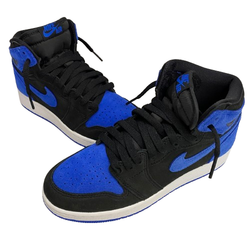 ナイキ NIKE AIR JORDAN 1 RETRO HIGH OG GS FD11437-042 レディース靴 スニーカー ブルー 23.5cmサイズ 201-shoes1404