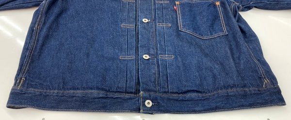 リーバイス Levi's levi's premium リーバイス プレミアム TYPE I TRUCKER トラッカージャケット 紺 ジャケット 無地 ネイビー XLサイズ 104MT-2205
