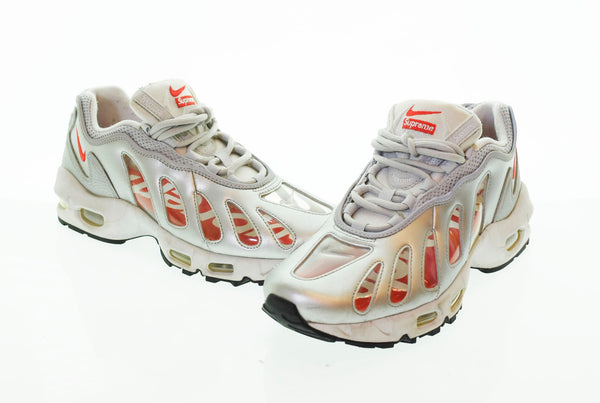 ナイキ NIKE SUPREME 21SS Air MAX 96 シュプリーム エアマックス 96 CV7652-001 メンズ靴 スニーカー シルバー 27cm 103S-328