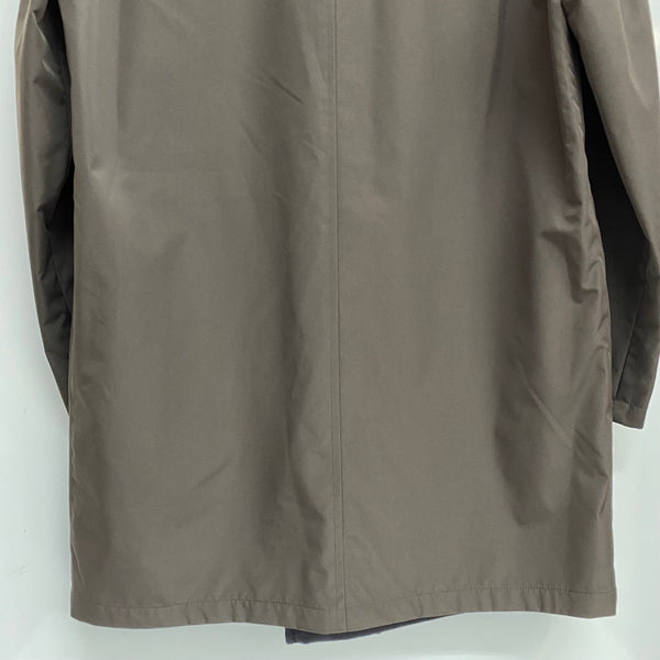 【曜日割引対象外】 ブルックスブラザーズ Brooks Brothers リバーシブル ステンカラーコート イタリア製 コート ブラウン Sサイズ 201MT-4325 VB