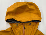モンベル mont-bell テンペストジャケット GORE-TEX ゴアテックス マウンテンパーカー シェル アウトドア ジャケット ロゴ オレンジ Lサイズ 104MT-2080