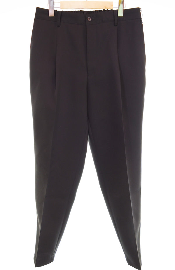 グラフペーパー  Graphpaper 23SS Scale Off Wool Tapered Slacks パンツ GM231-40169B ボトムスその他 ブラック 2 103MB-620