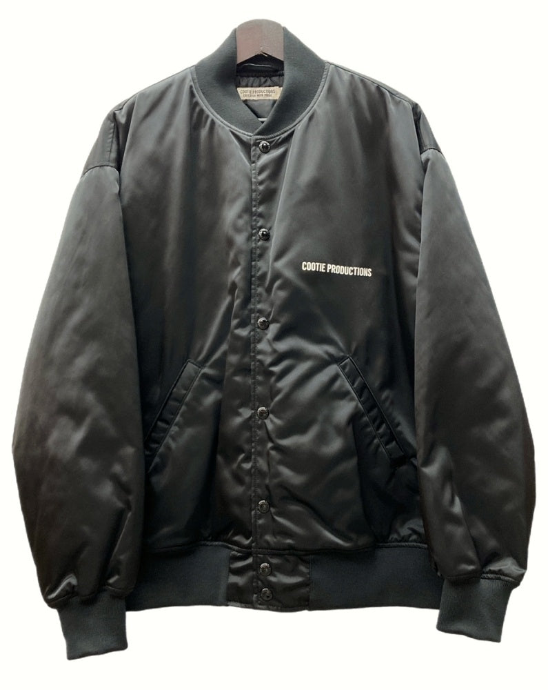 <美品>COOTIE PRODUCTIONS フットボールナイロンジャケット　M COOTIE PRODUCTIONS フットボールナイロンジャケット M