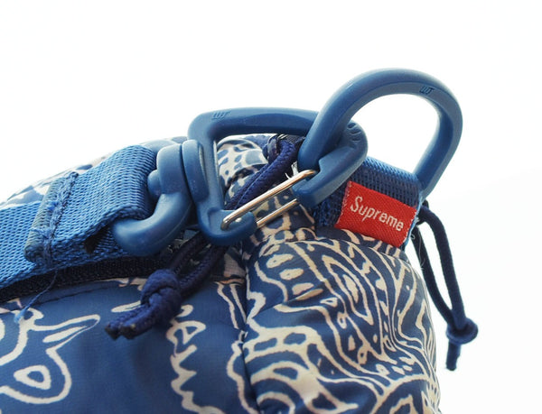 シュプリーム SUPREME 22FW Puffer Side Bag Blue Paisley パファー サイドバッグ ブルー ペイズリー柄 バッグ メンズバッグ ショルダーバッグ・メッセンジャーバッグ ブルー 103B-62