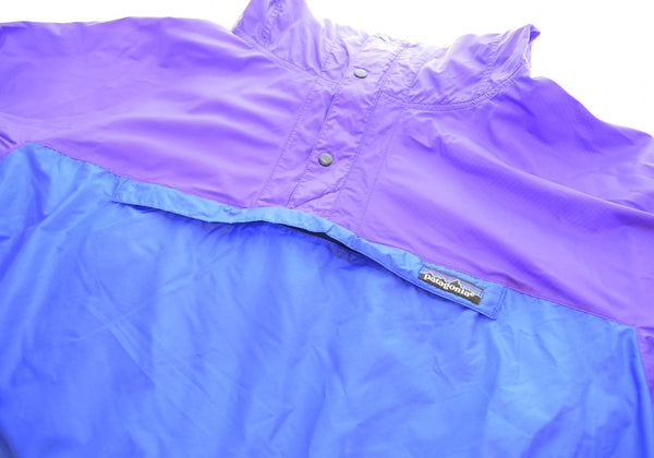 パタゴニア PATAGONIA ハーフジップ プルオーバー アノラック ナイロンジャケット 紫 ジャケット パープル LLサイズ 103MT-2284