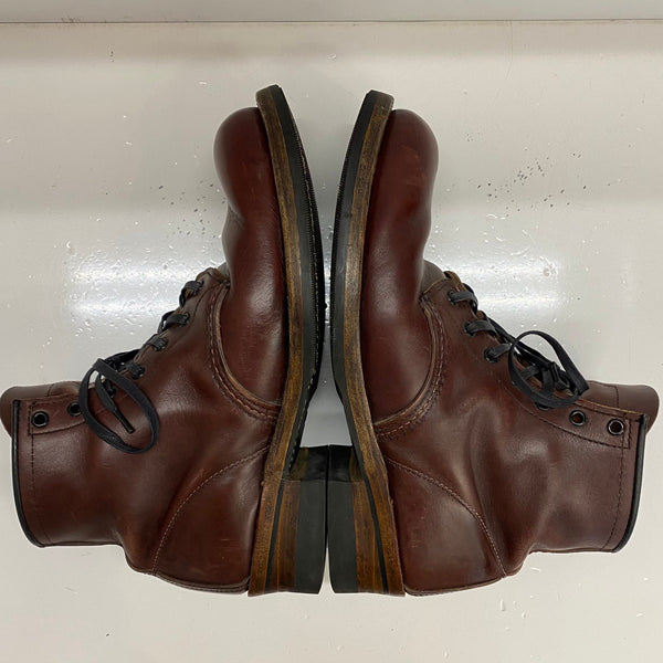 【曜日割引対象外】 レッドウィング RED WING ベックマン レースアップブーツ USA製 9011 メンズ靴 ブーツ ワーク ブラウン 26.5cmサイズ 201-shoes1497 VB