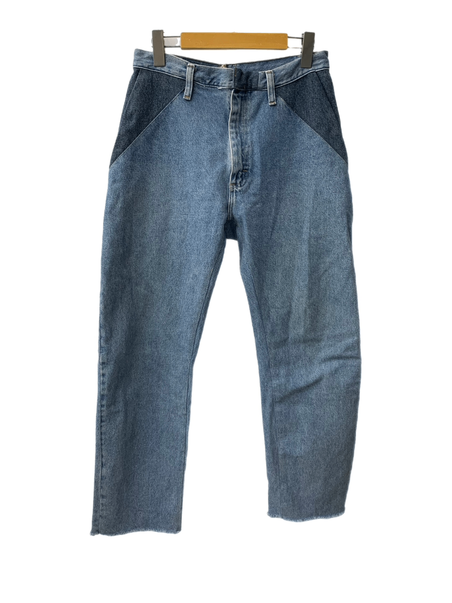 ナナナナ サーカ 77CRCA フリンジデニムパンツ 再構築 ボトムスその他 